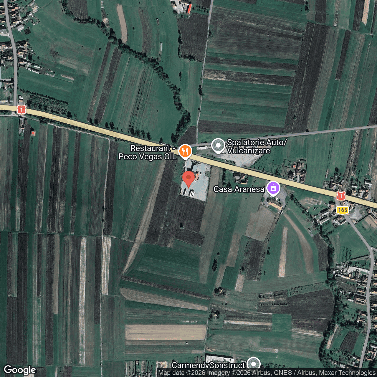 Poza harta hybrid, zoom 16, adresa Valea Mare de Criş, comuna Borod judet Bihor, , judetul 