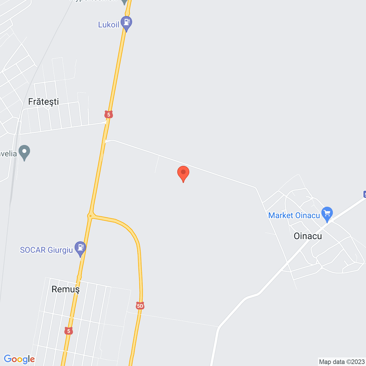 Poza harta streetview, zoom 14, adresa Fratesti, , judetul 