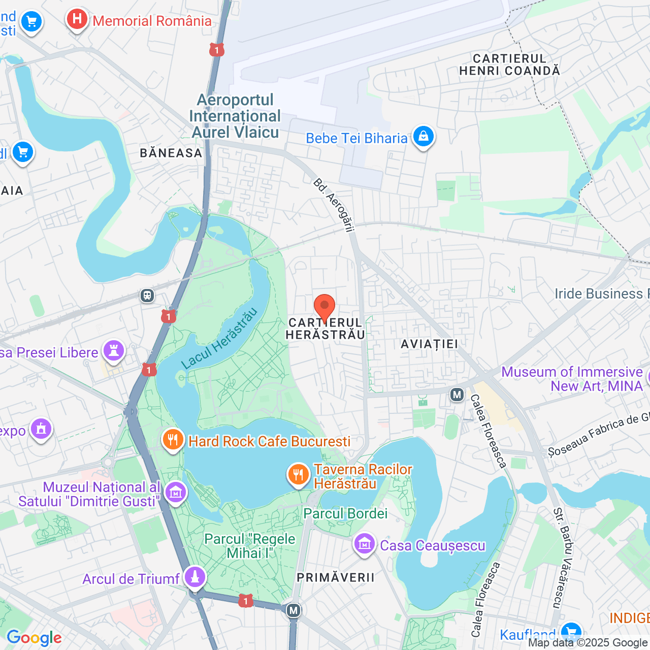 Poza harta streetview, zoom 14, adresa București, Șos. Nordului nr. 96U, , judetul