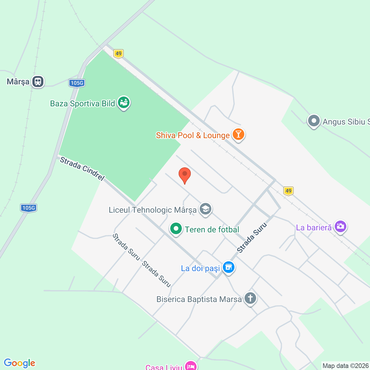 Poza harta streetview, zoom 16, adresa Marsa, strada Corneliu Coposu, numarul 12, , , judetul