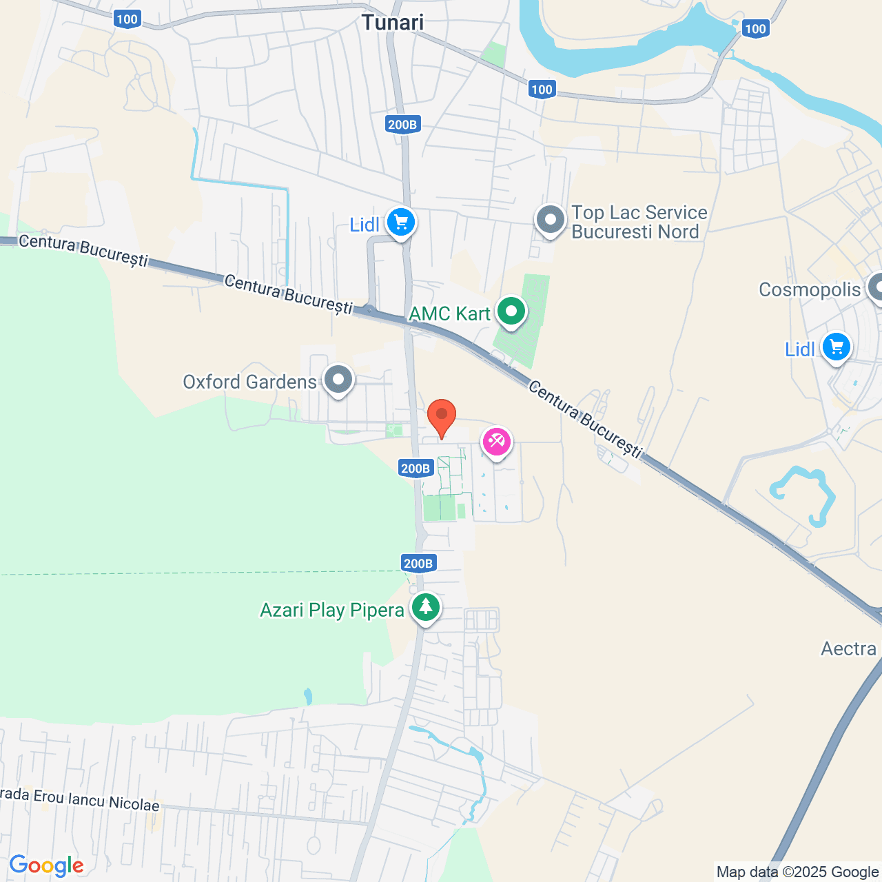 Poza harta streetview, zoom 14, adresa Voluntari, Bd. Pipera nr.198C, , judetul