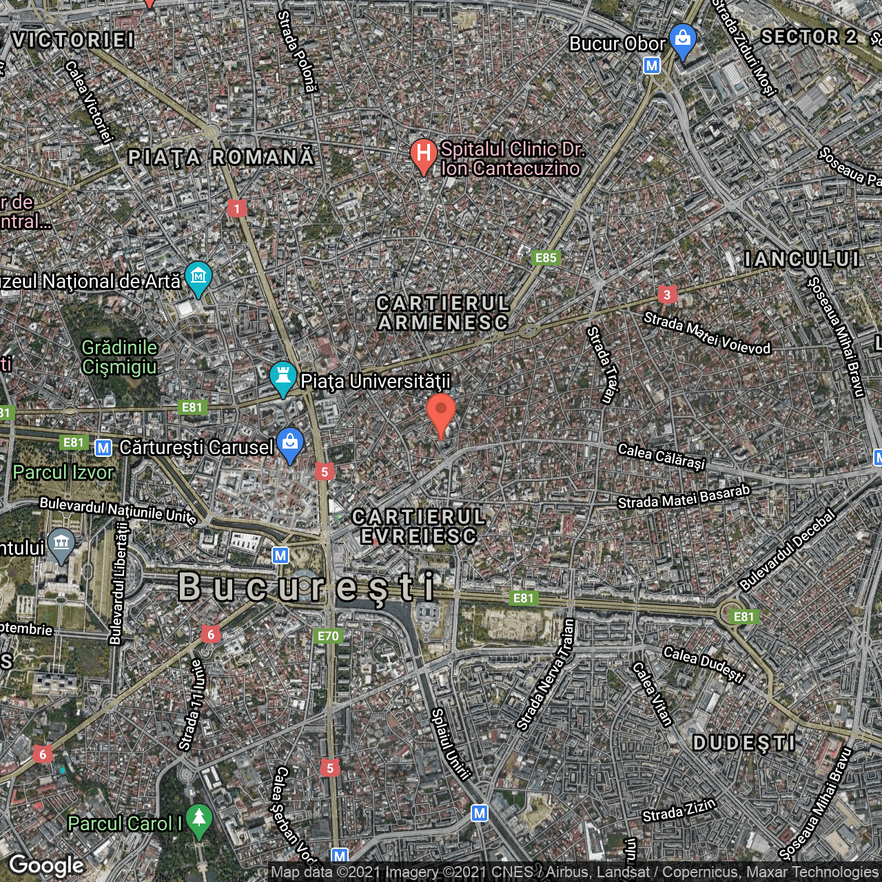 Poza harta hybrid, zoom 14, adresa Zborului 8, Bucuresti, judetul Bucuresti Ilfov