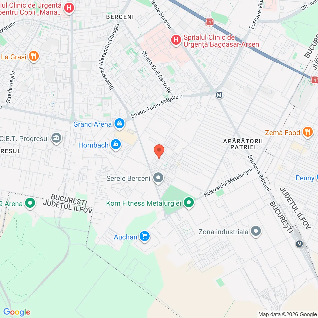 Poza harta streetview, zoom 14, adresa Bucuresti, Drumul Binelui nr. 45-47, , judetul