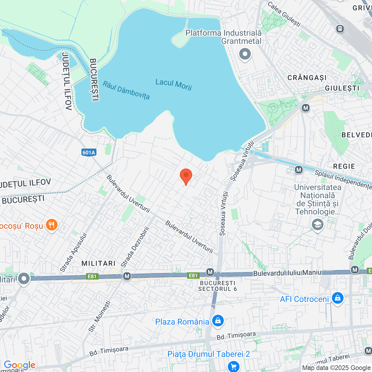 Poza harta streetview, zoom 14, adresa str. Cetatea de Balta nr.133 Bucuresti, , judetul