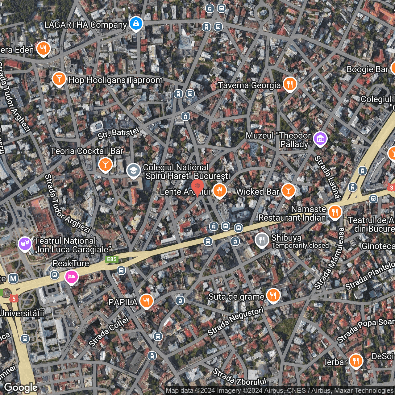 Poza harta hybrid, zoom 16, adresa Bucuresti Sectorul 2, Strada SAGETII, Nr.9, , judetul