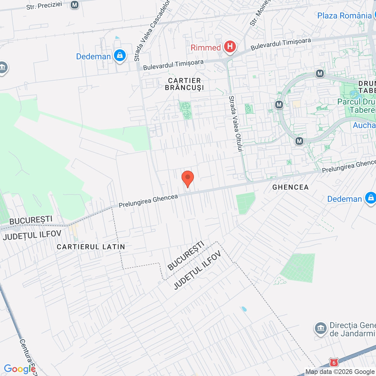 Poza harta streetview, zoom 14, adresa Bucuresti str. Prelungirea Ghencea nr.94-100, , judetul