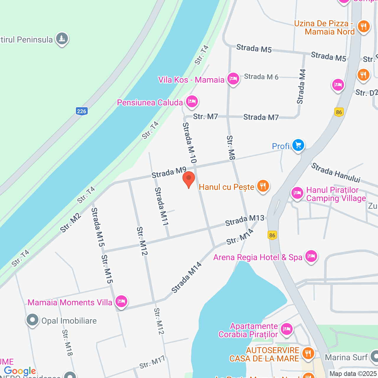 Poza harta streetview, zoom 16, adresa strada M8 Navodari Constanta, , judetul