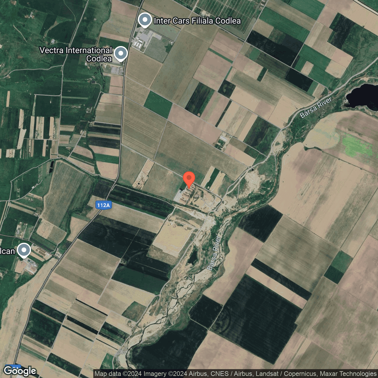 Poza harta hybrid, zoom 14, adresa Codlea, , judetul