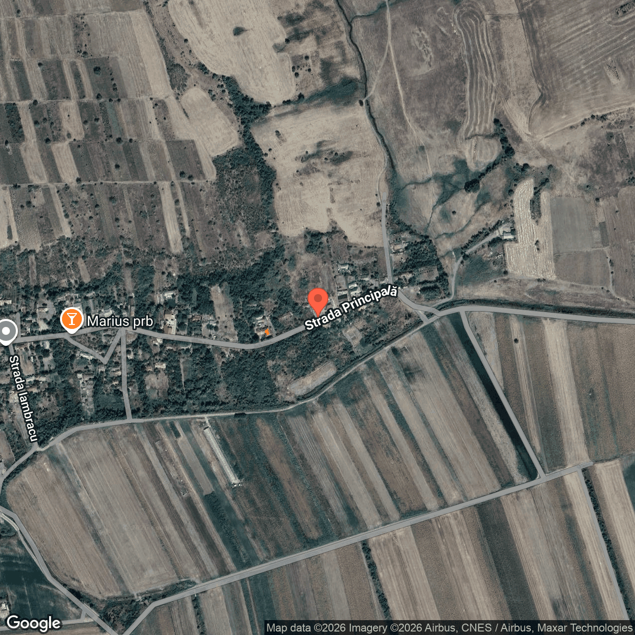 Poza harta hybrid, zoom 16, adresa Baneasa, str. Principala nr. 128a, jud. Giurgiu, , judetul