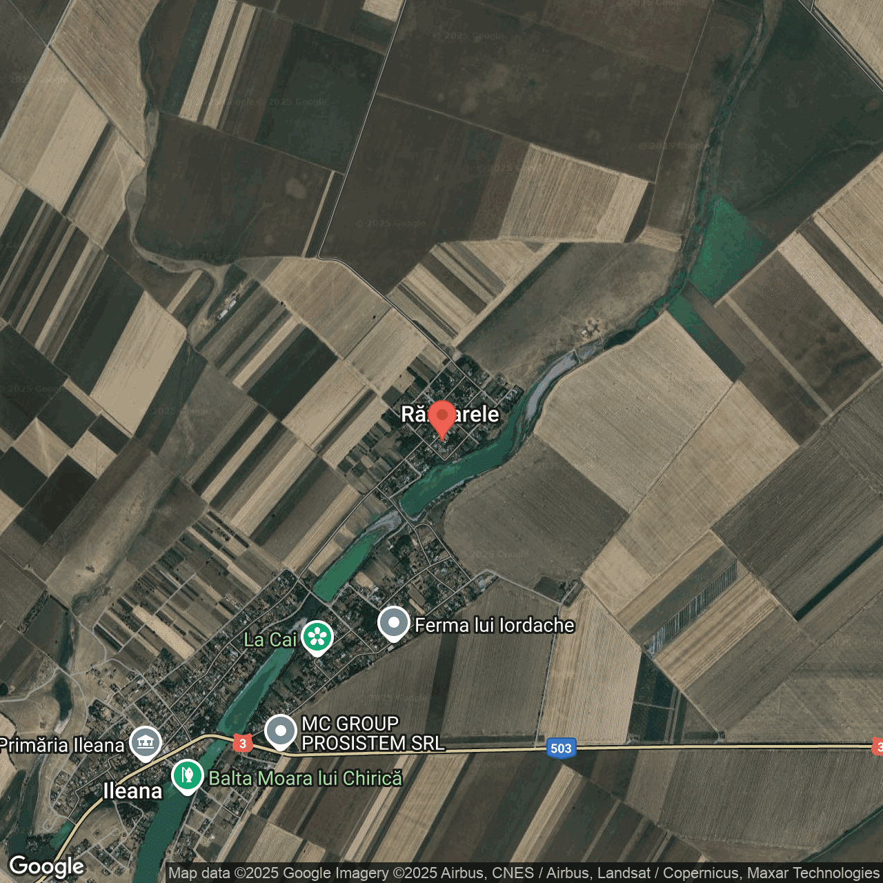 Poza harta hybrid, zoom 14, adresa Ileana, judetul Calarasi, , judetul