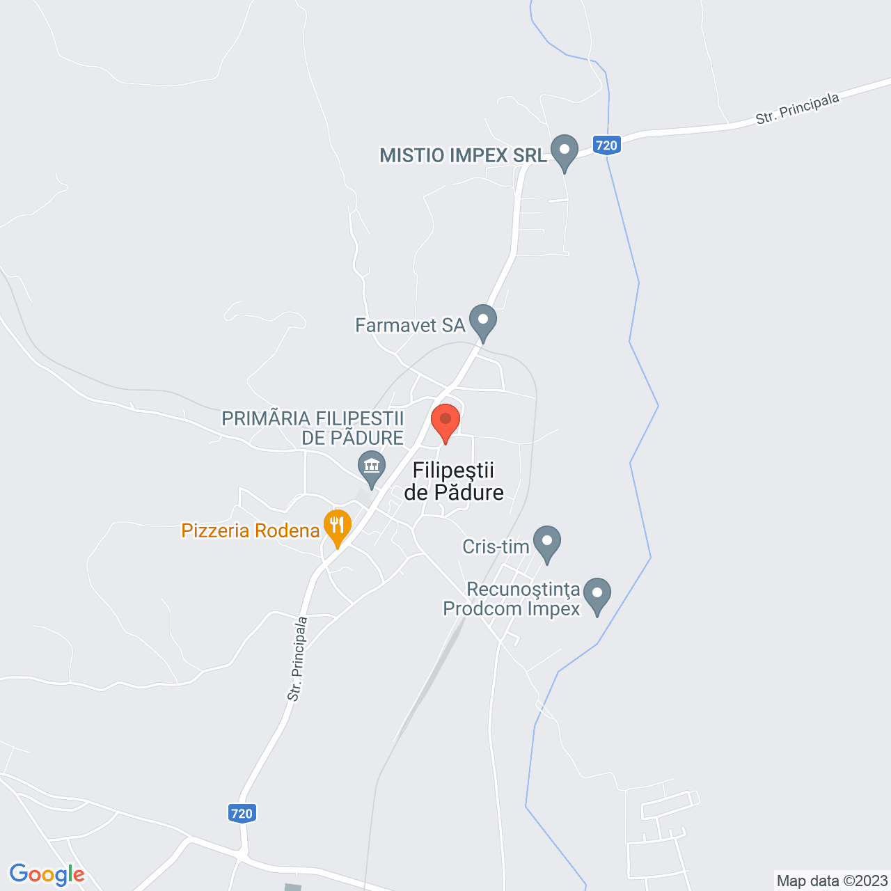 Poza harta streetview, zoom 14, adresa Filipestii de Padure, , judetul
