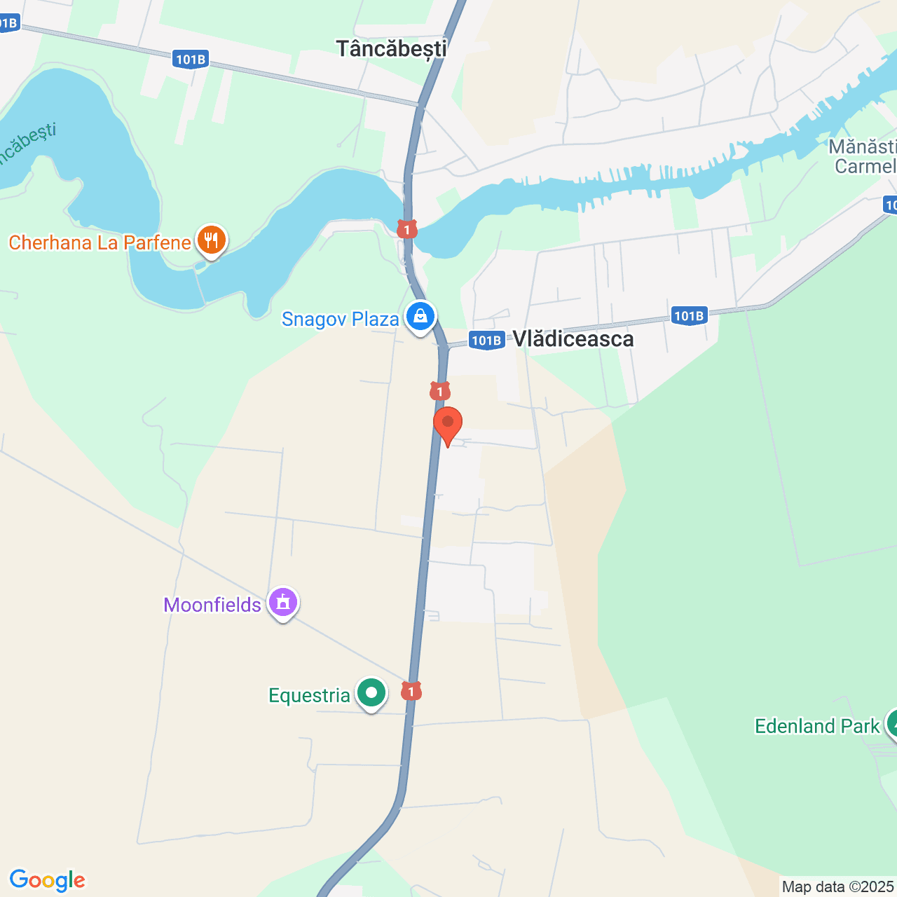 Poza harta streetview, zoom 14, adresa Tancabesti Snagov, , judetul