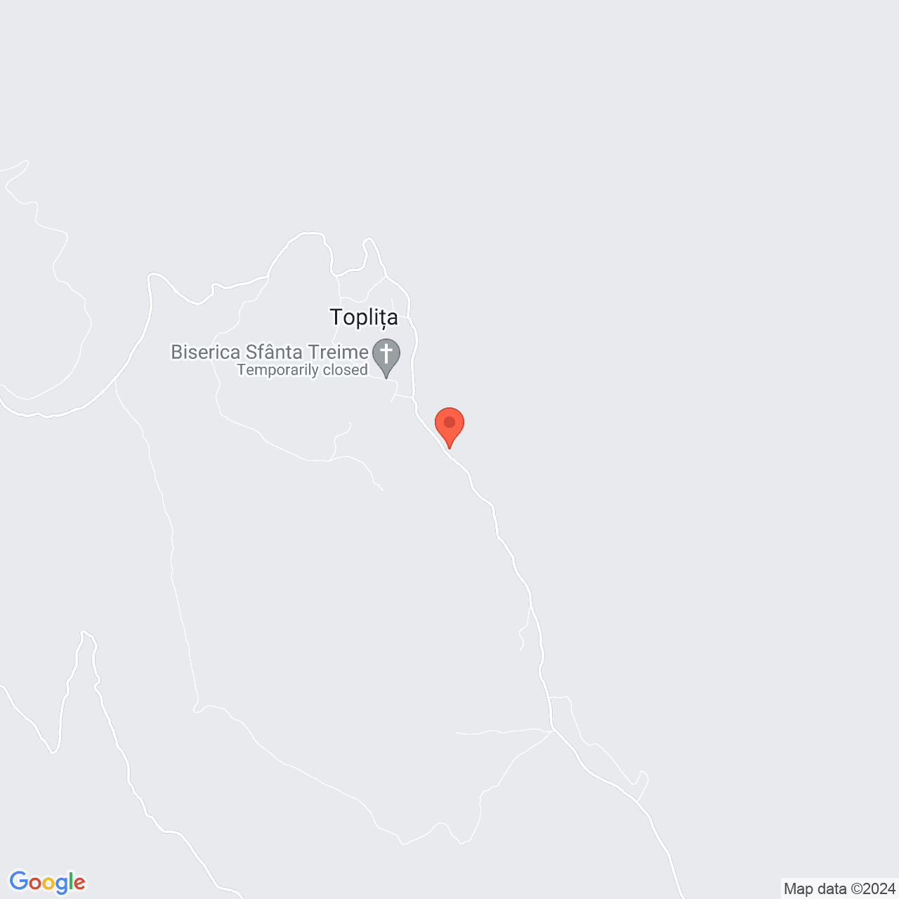 Poza harta streetview, zoom 16, adresa Malureni, sat Toplita, , judetul