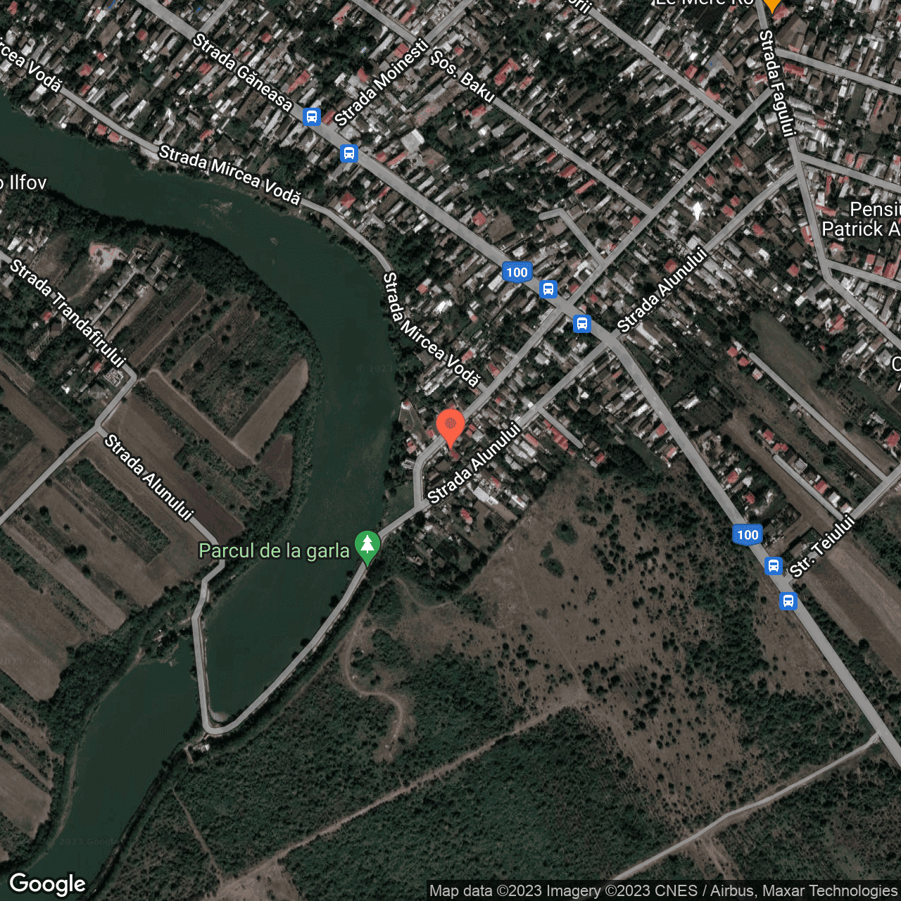 Poza harta hybrid, zoom 16, adresa Afumati, , judetul