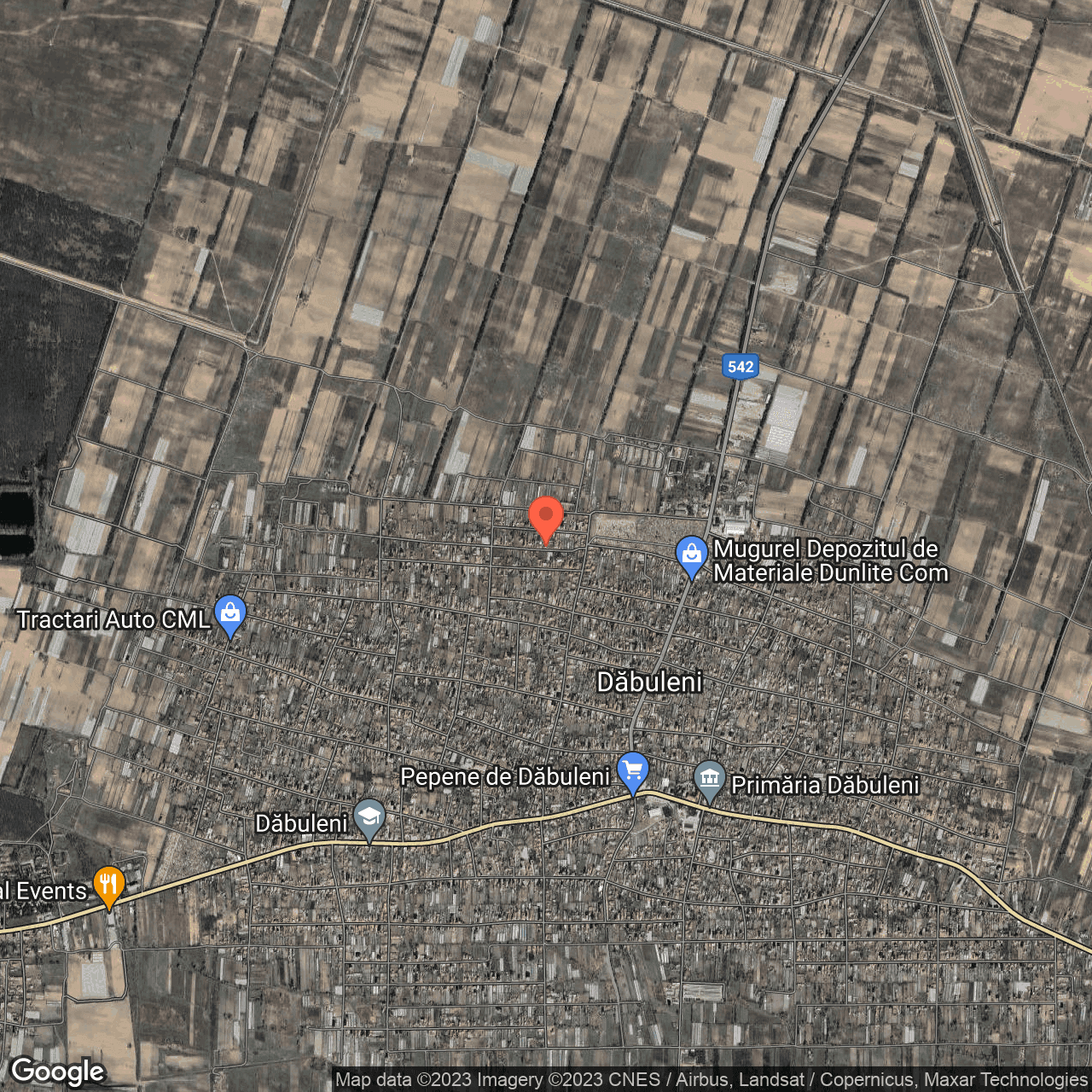 Poza harta hybrid, zoom 14, adresa Dabuleni, str. Victor Babes, nr. 6, , judetul