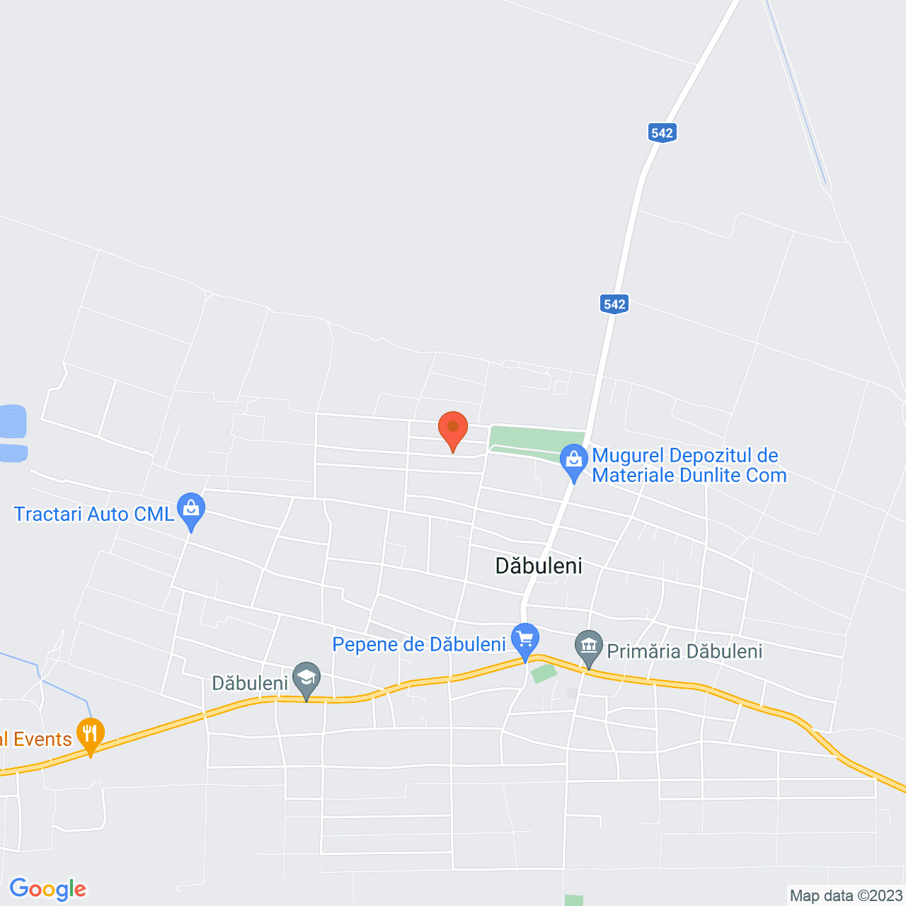 Poza harta streetview, zoom 14, adresa Dabuleni, str. Victor Babes, nr. 6, , judetul