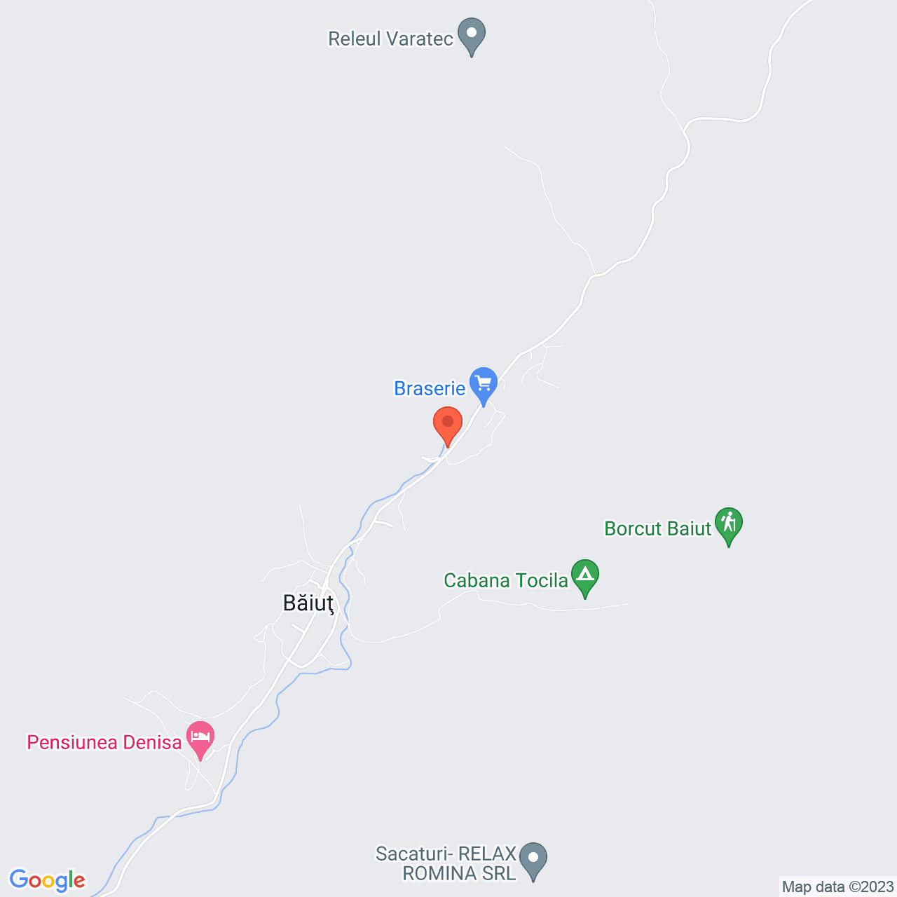 Poza harta streetview, zoom 14, adresa Baiut Maramures, , judetul