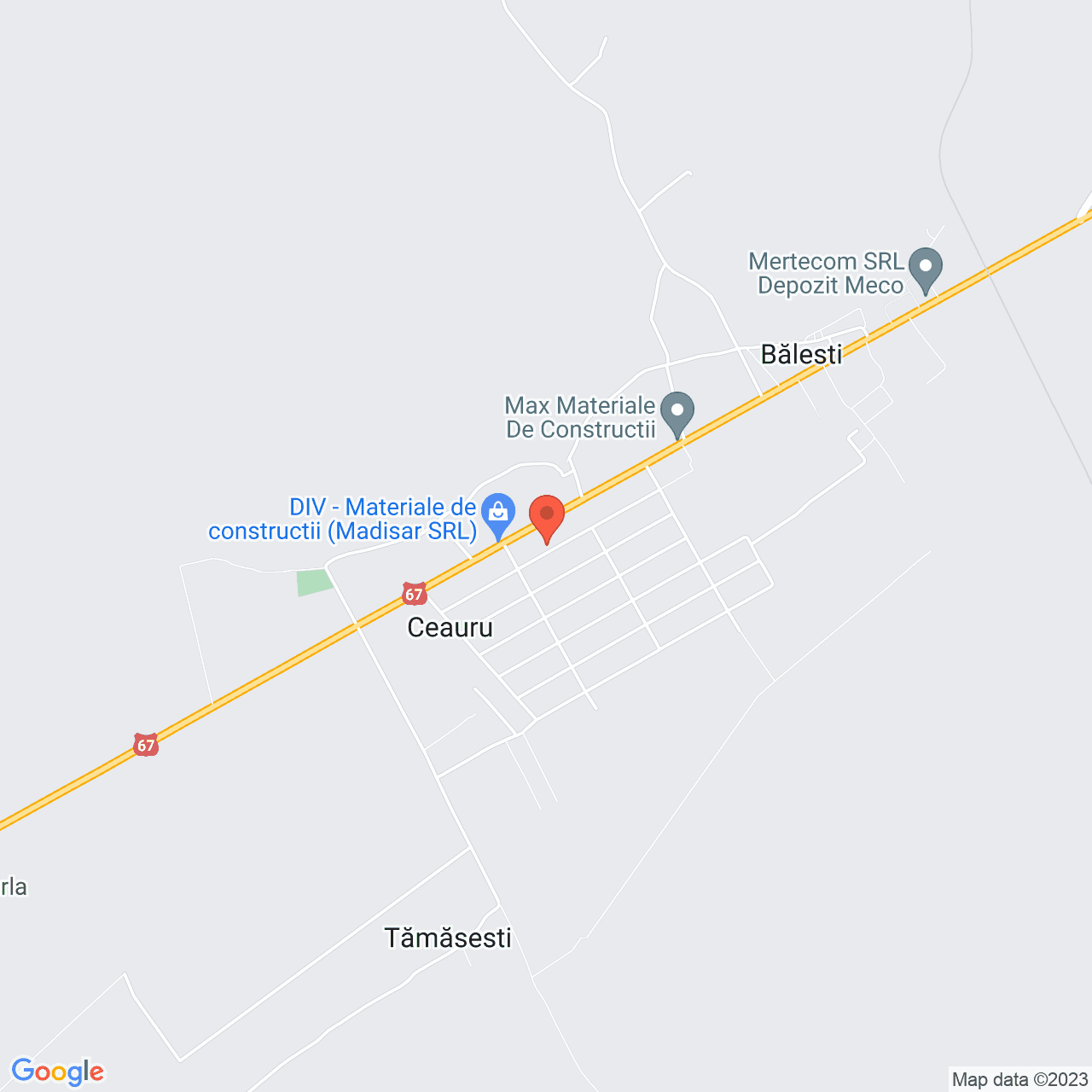 Poza harta streetview, zoom 14, adresa Cauru Gorj, , judetul