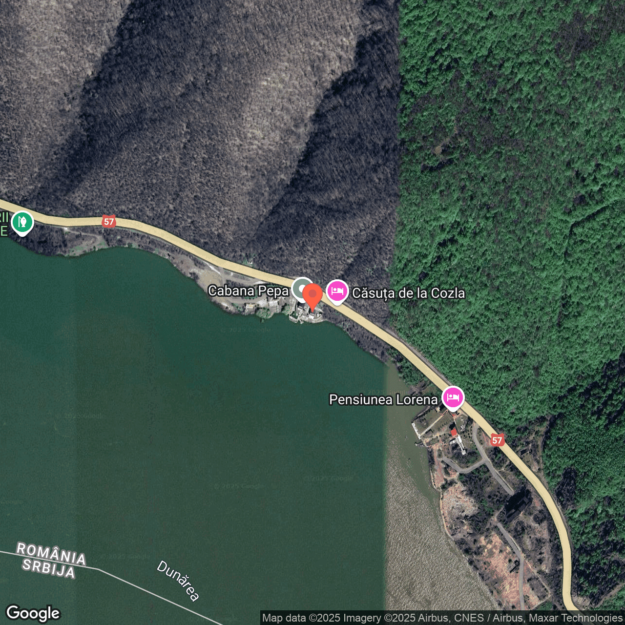 Poza harta hybrid, zoom 16, adresa Berzeasca, , judetul