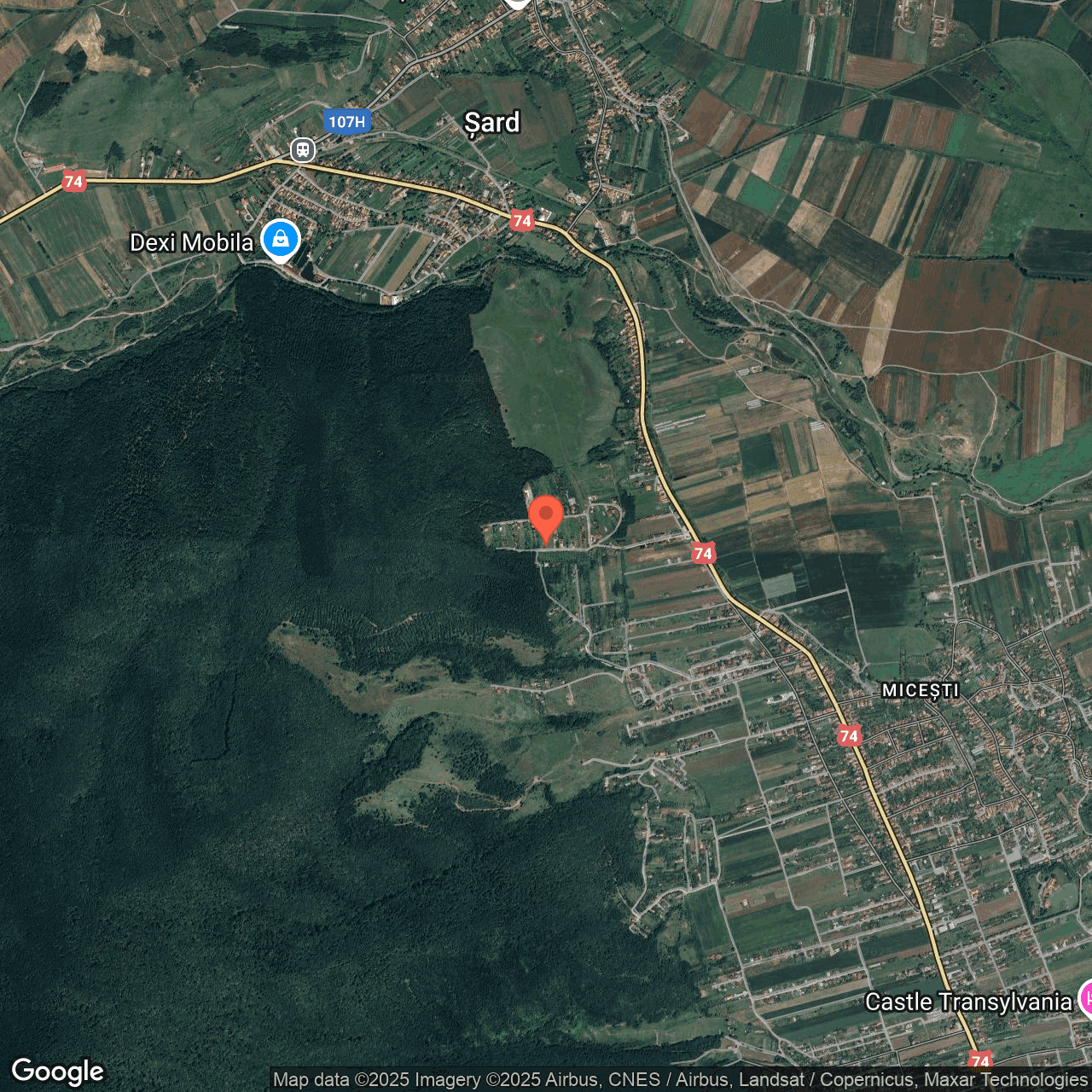 Poza harta hybrid, zoom 14, adresa Micesti Alba, , judetul
