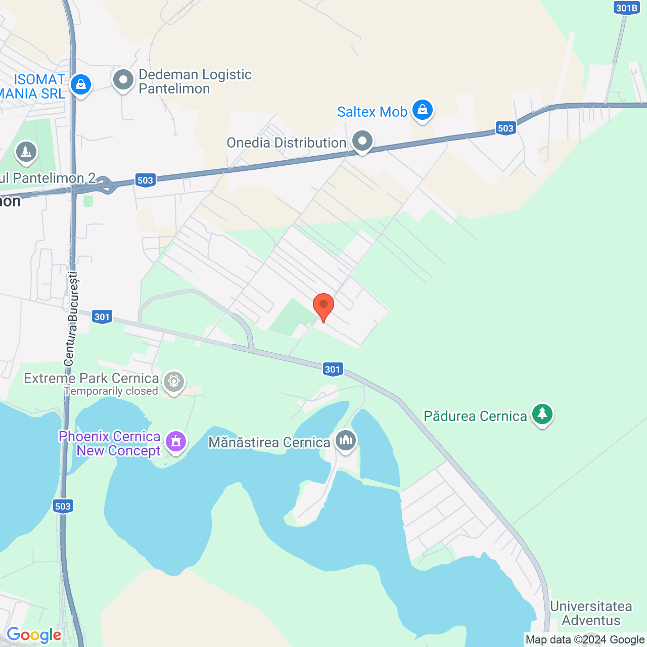 Poza harta streetview, zoom 14, adresa Pantelimon, , judetul