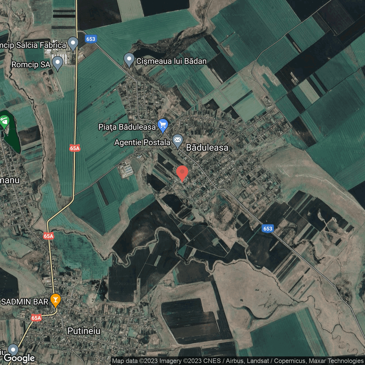 Poza harta hybrid, zoom 14, adresa Baduleasa, , judetul