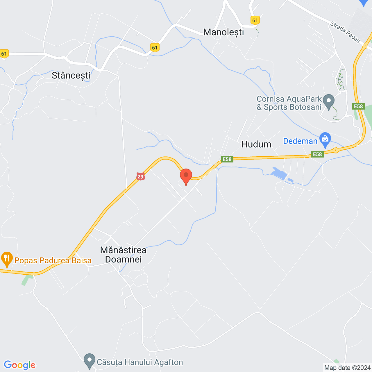 Poza harta streetview, zoom 14, adresa Curtesti Botosani, , judetul