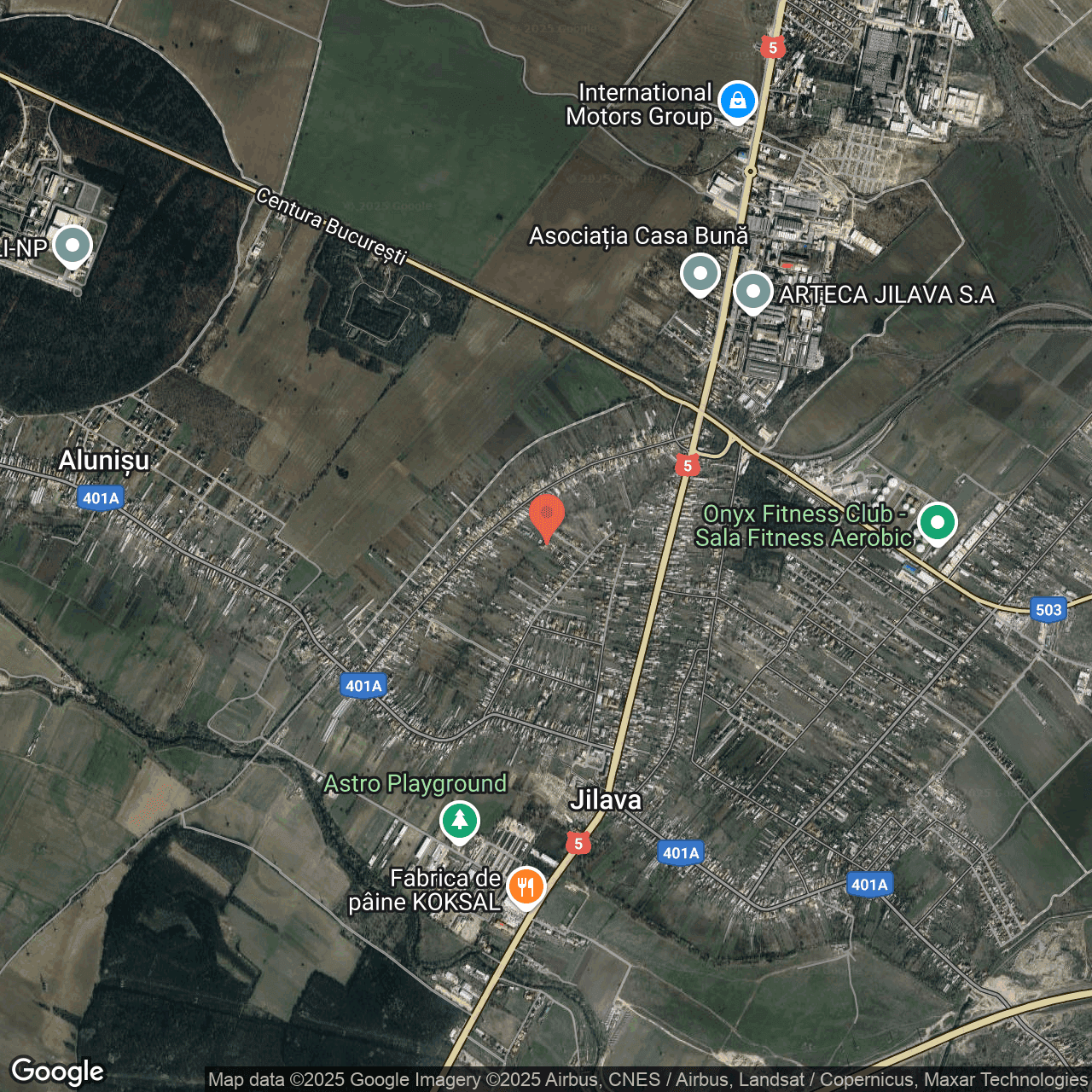 Poza harta hybrid, zoom 14, adresa Jilava, str. Morii, nr. 87, , judetul