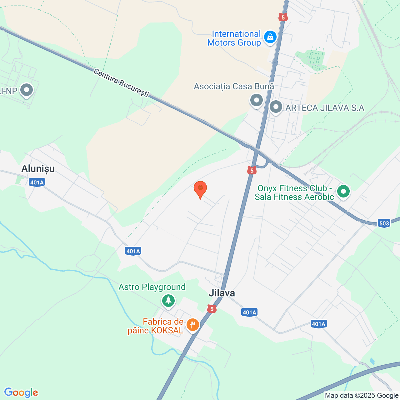 Poza harta streetview, zoom 14, adresa Jilava, str. Morii, nr. 87, , judetul