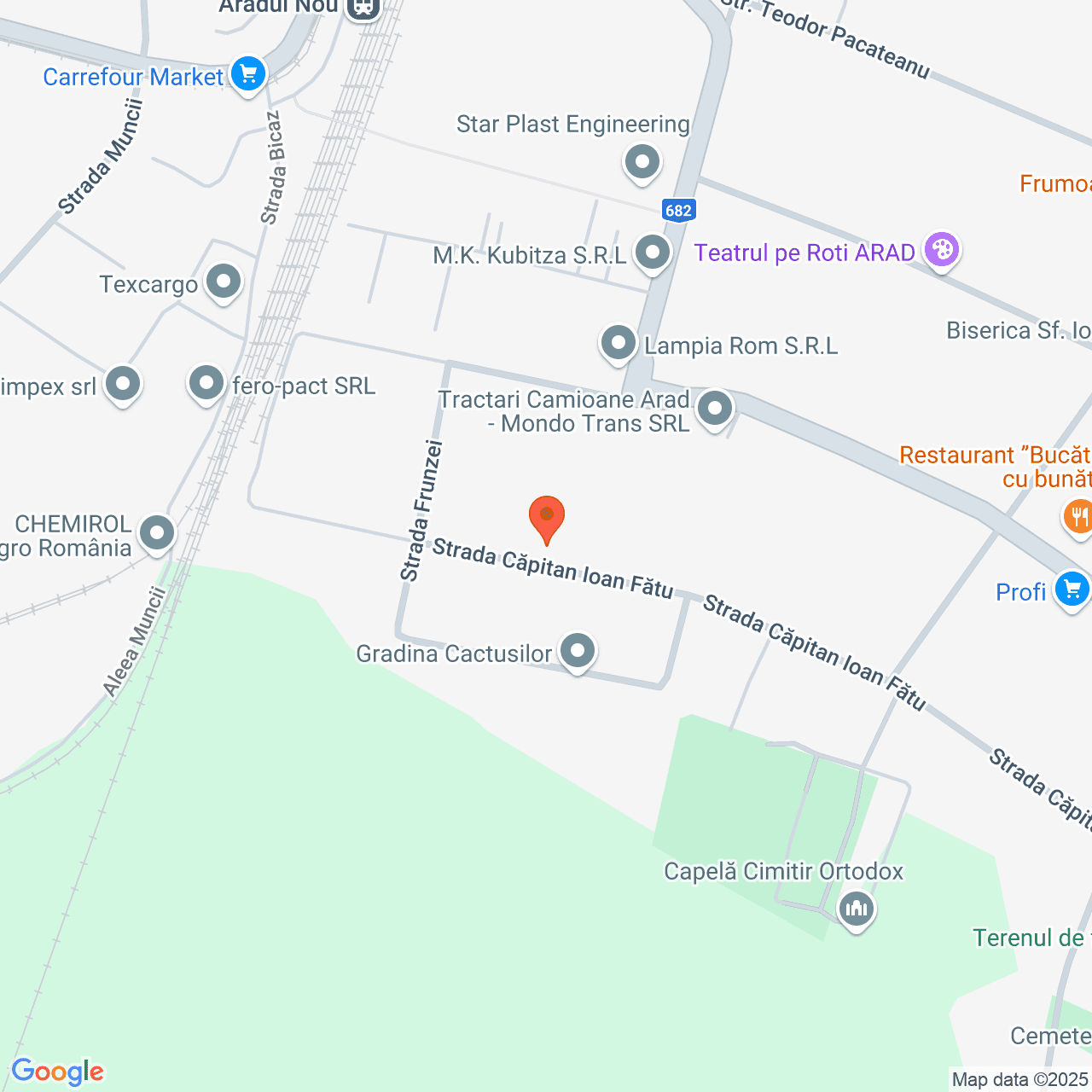 Poza harta streetview, zoom 16, adresa Sanicolaul Mic, str. Cpt. Ioan Fatu, nr. 27 A, , judetul