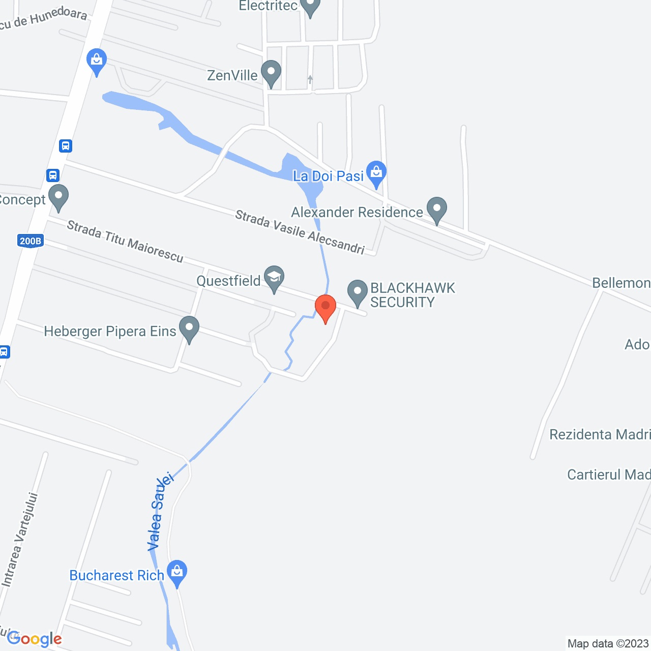 Poza harta streetview, zoom 16, adresa Voluntari, str. Titu Maiorescu, nr. 34, , judetul