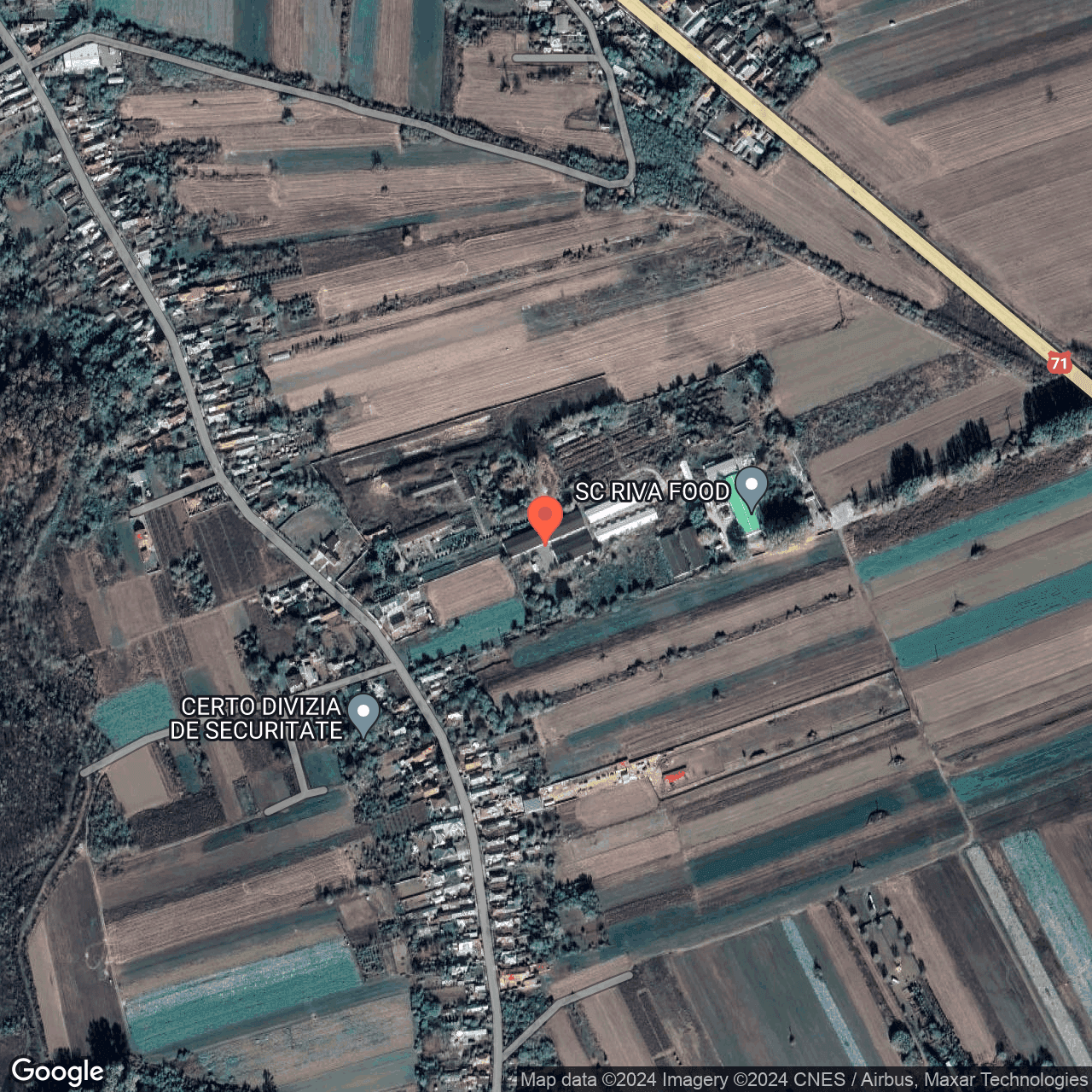 Poza harta hybrid, zoom 16, adresa Contesti Dambovita, , judetul