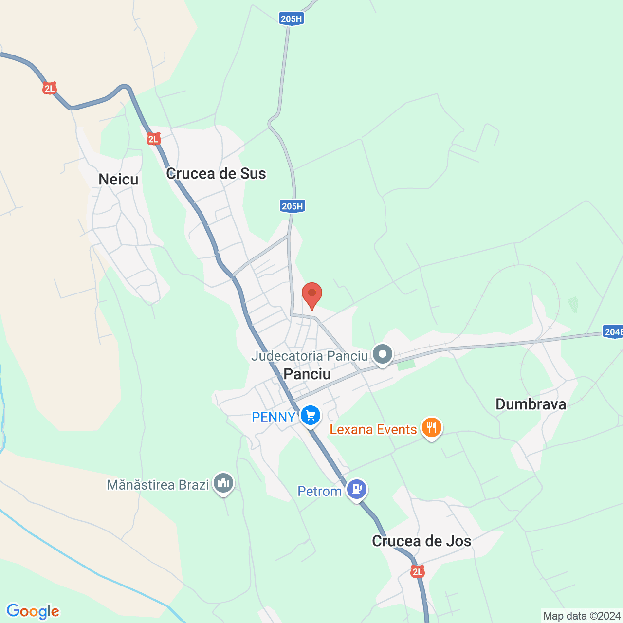 Poza harta streetview, zoom 14, adresa Panciu, str. Mihail Kogâlniceanu, nr. 24, , judetul