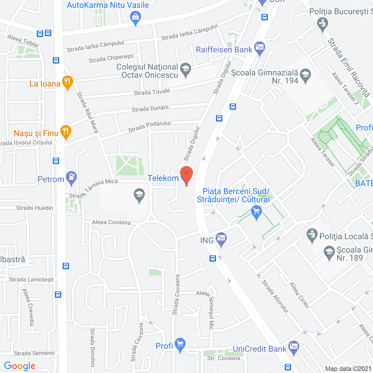 Poza harta streetview, zoom 16, adresa Obregia Alexandru 18, Bucuresti, judetul Bucuresti Ilfov