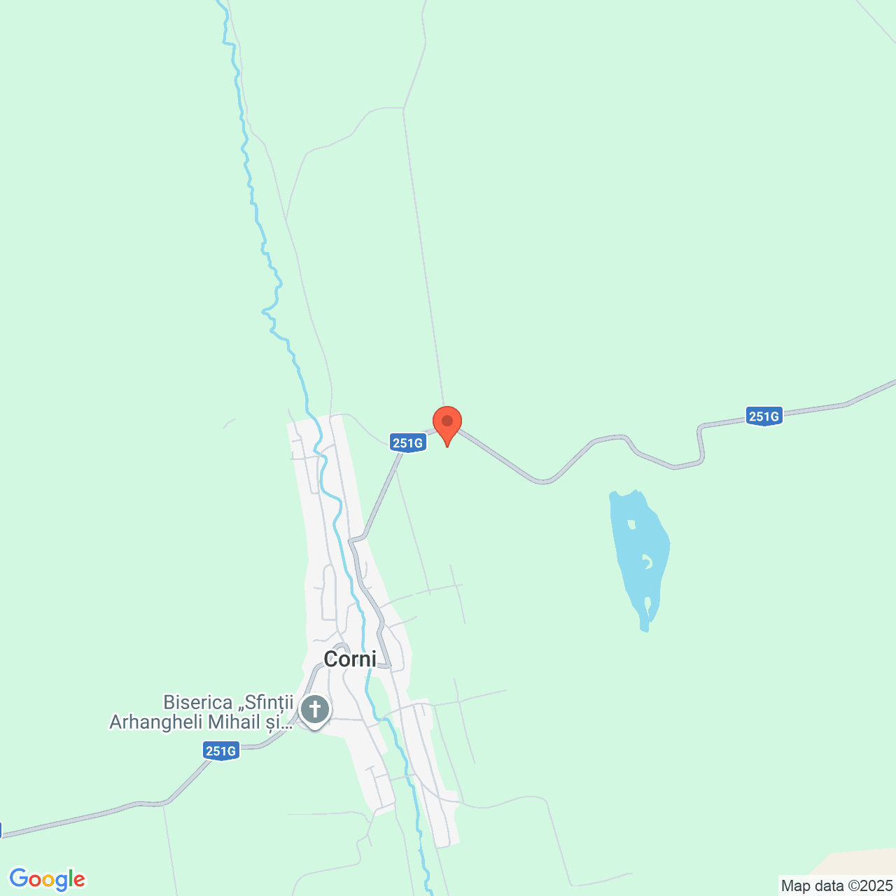 Poza harta streetview, zoom 14, adresa Corni Galati, , judetul