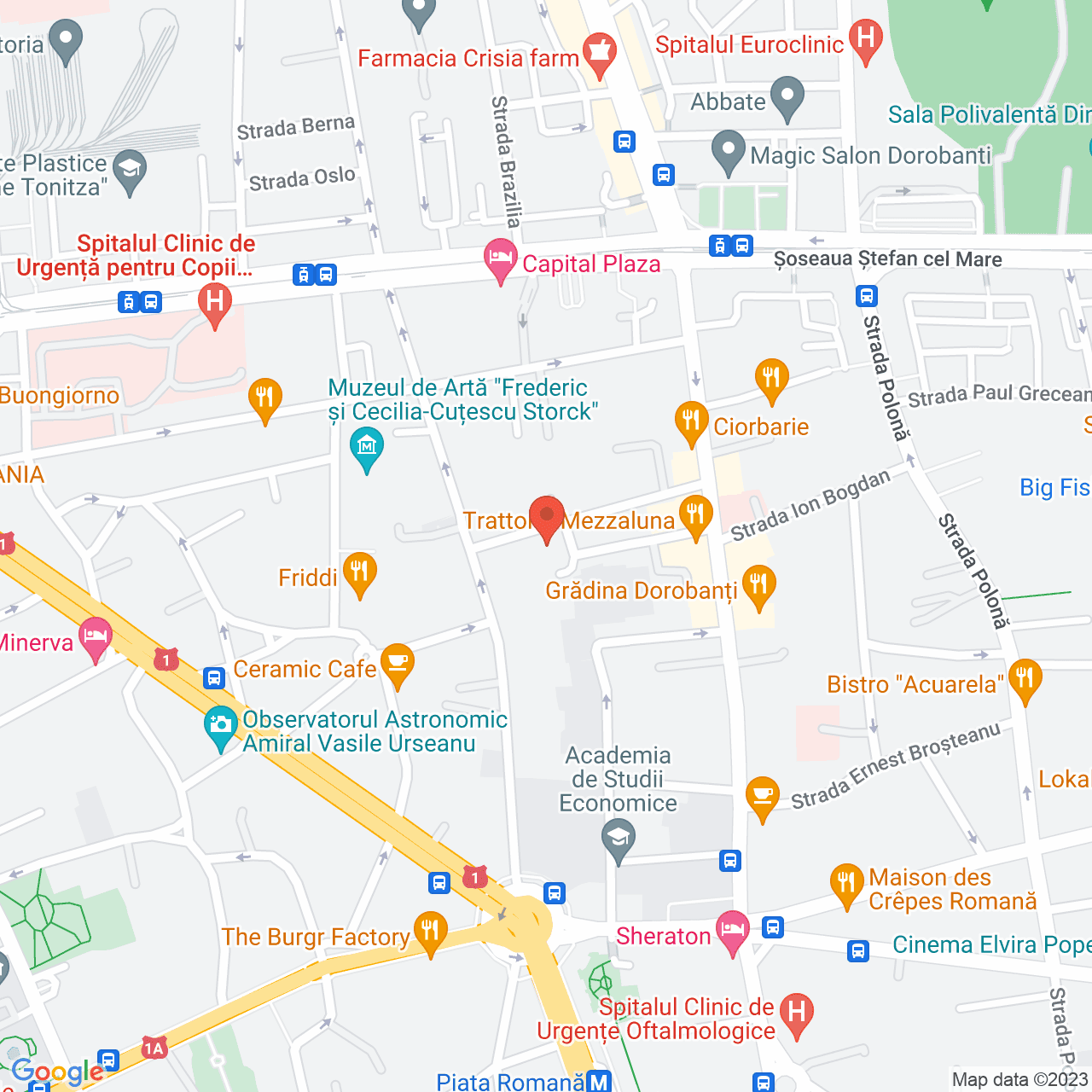 Poza harta streetview, zoom 16, adresa str. Ion Slatineanu, nr.12 Bucuresti, , judetul