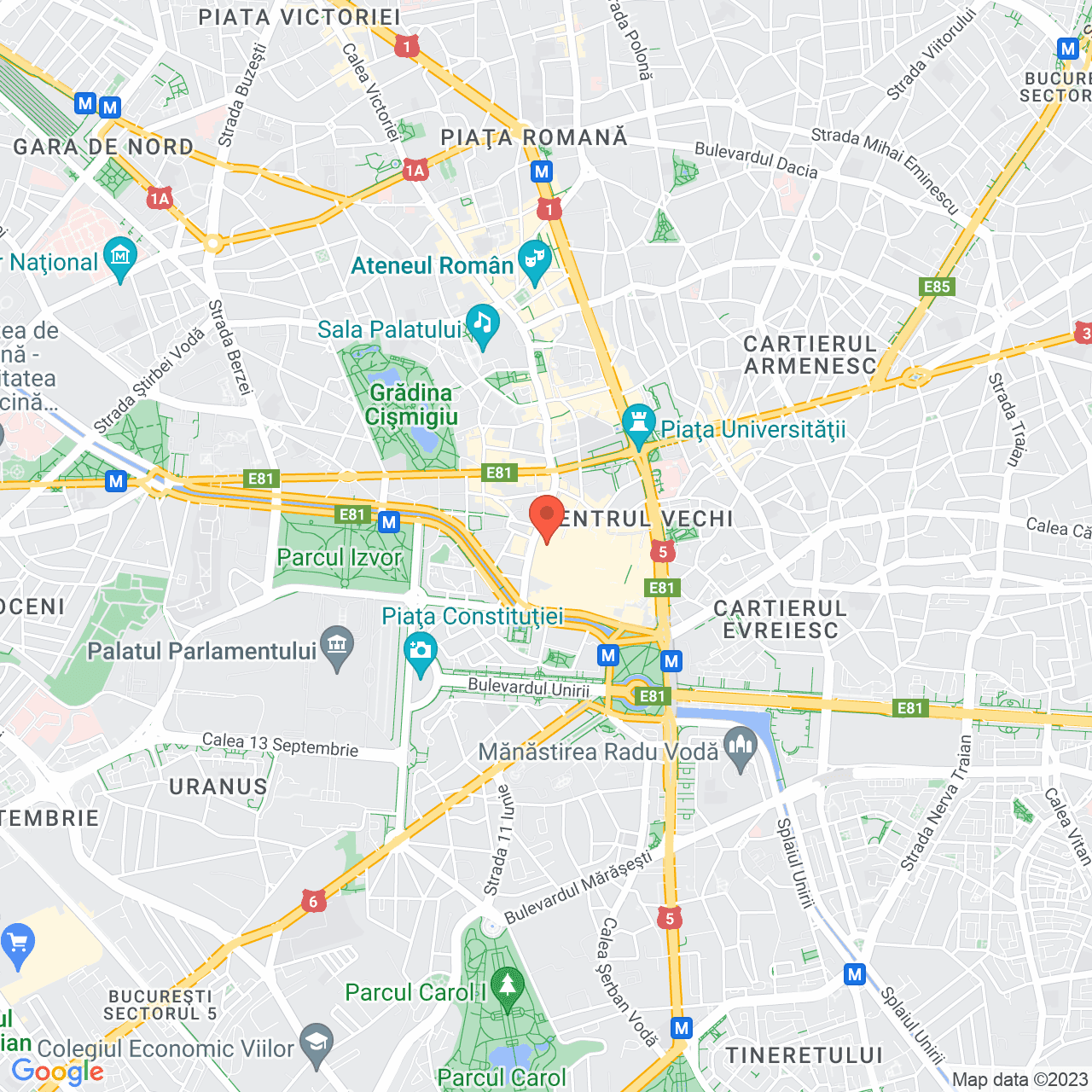 Poza harta streetview, zoom 14, adresa str Stavropoleos nr. 3, , judetul