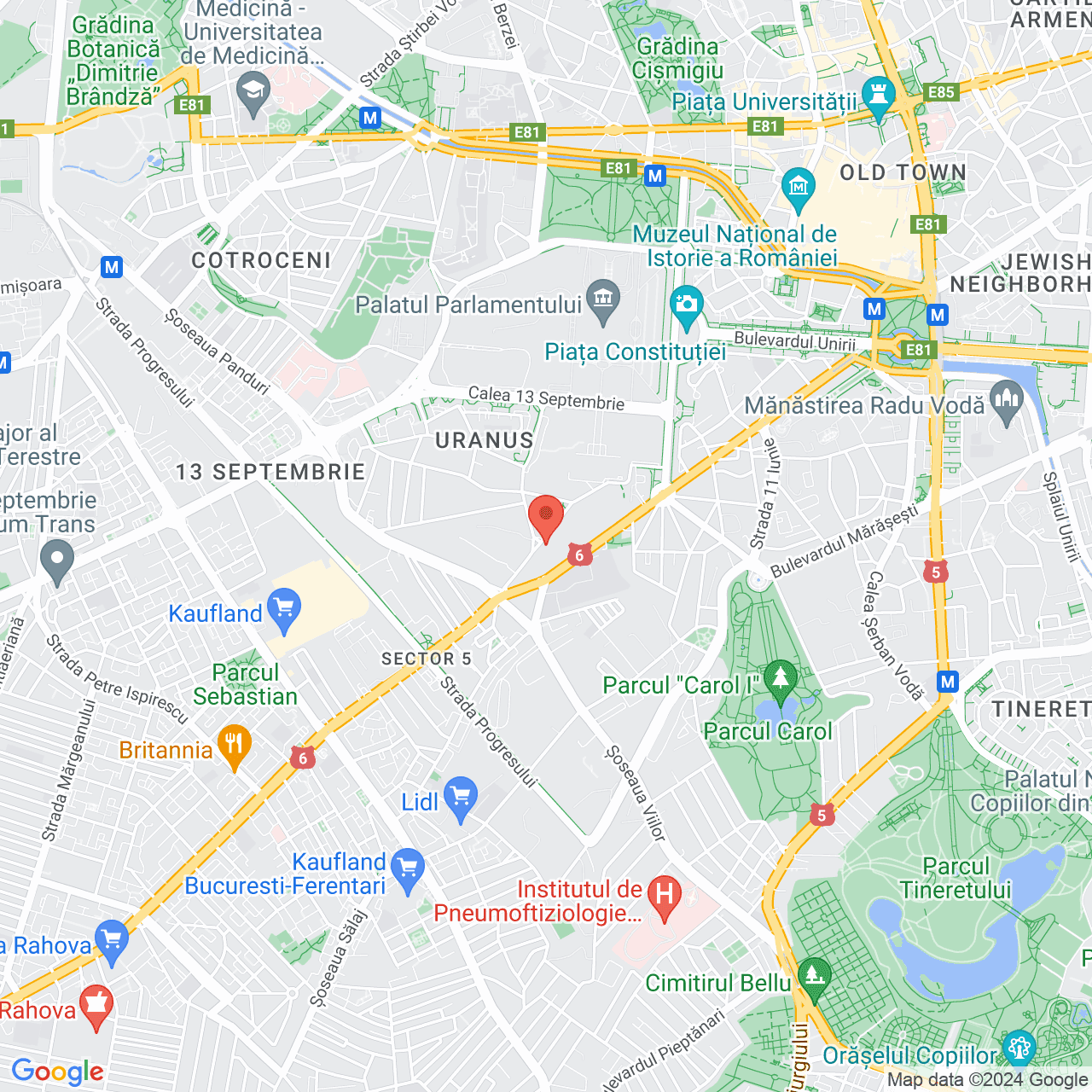 Poza harta streetview, zoom 14, adresa București, str. Calea Rahovei, nr. 175D, , judetul