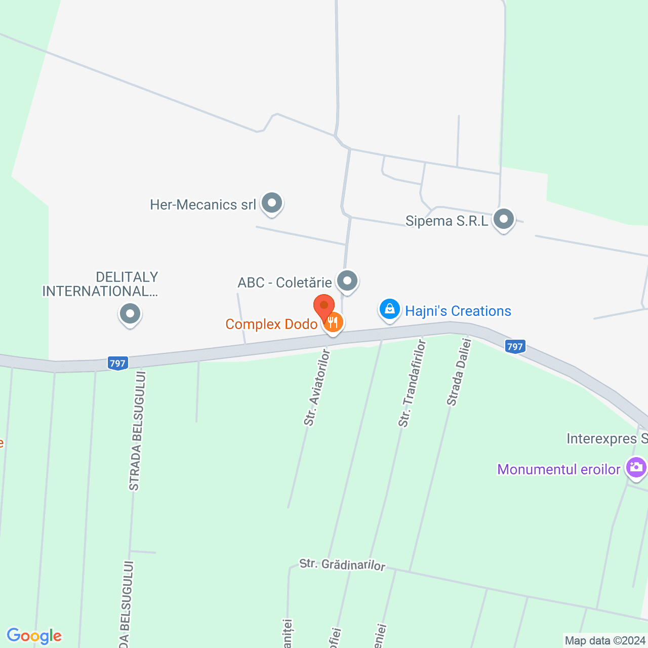 Poza harta streetview, zoom 16, adresa Santandrei Bihor, , judetul