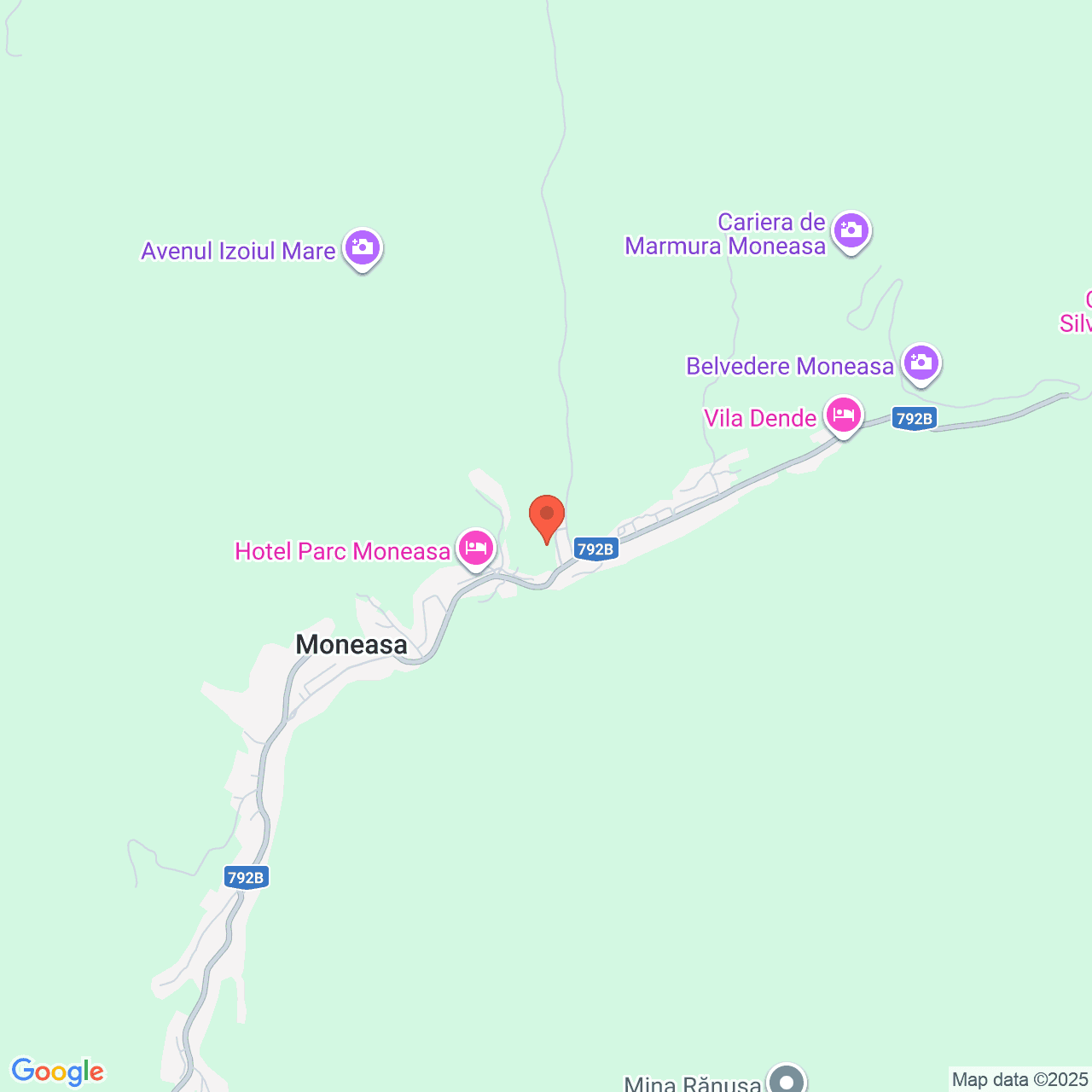 Poza harta streetview, zoom 14, adresa Moneasa Arad, , judetul