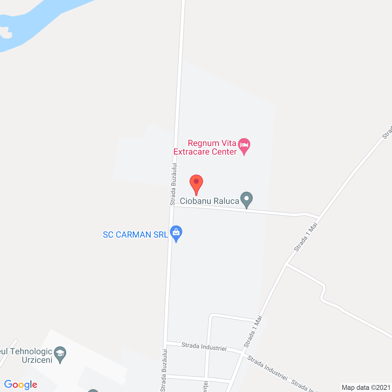 Poza harta streetview, zoom 16, adresa Urziceni, Urziceni, judetul Ialomita