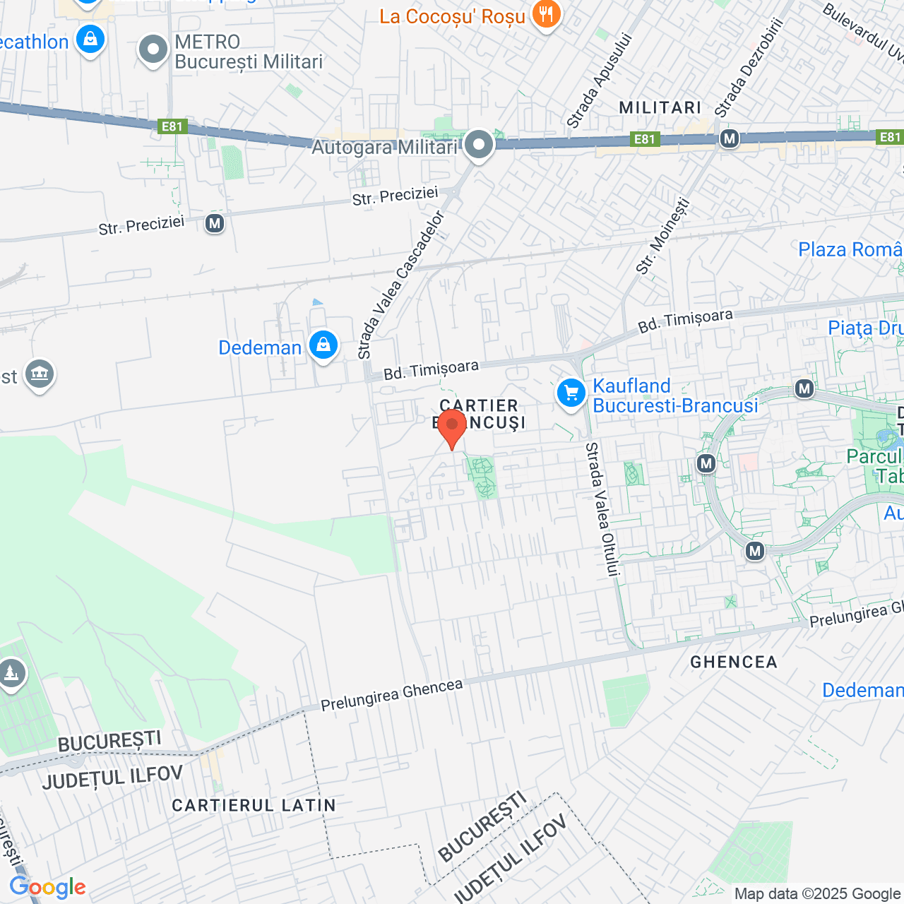 Poza harta streetview, zoom 14, adresa Bd. Timișoara nr. 103E, Sector 6, București, , judetul