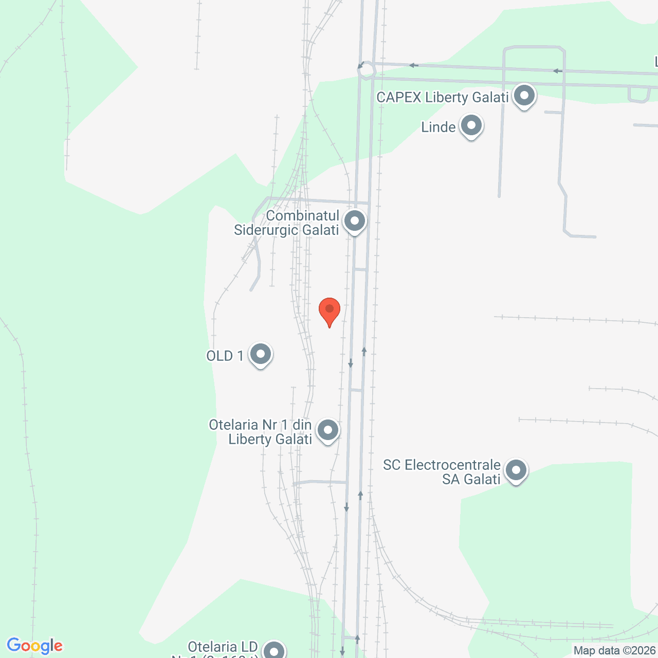 Poza harta streetview, zoom 16, adresa Galati, , judetul