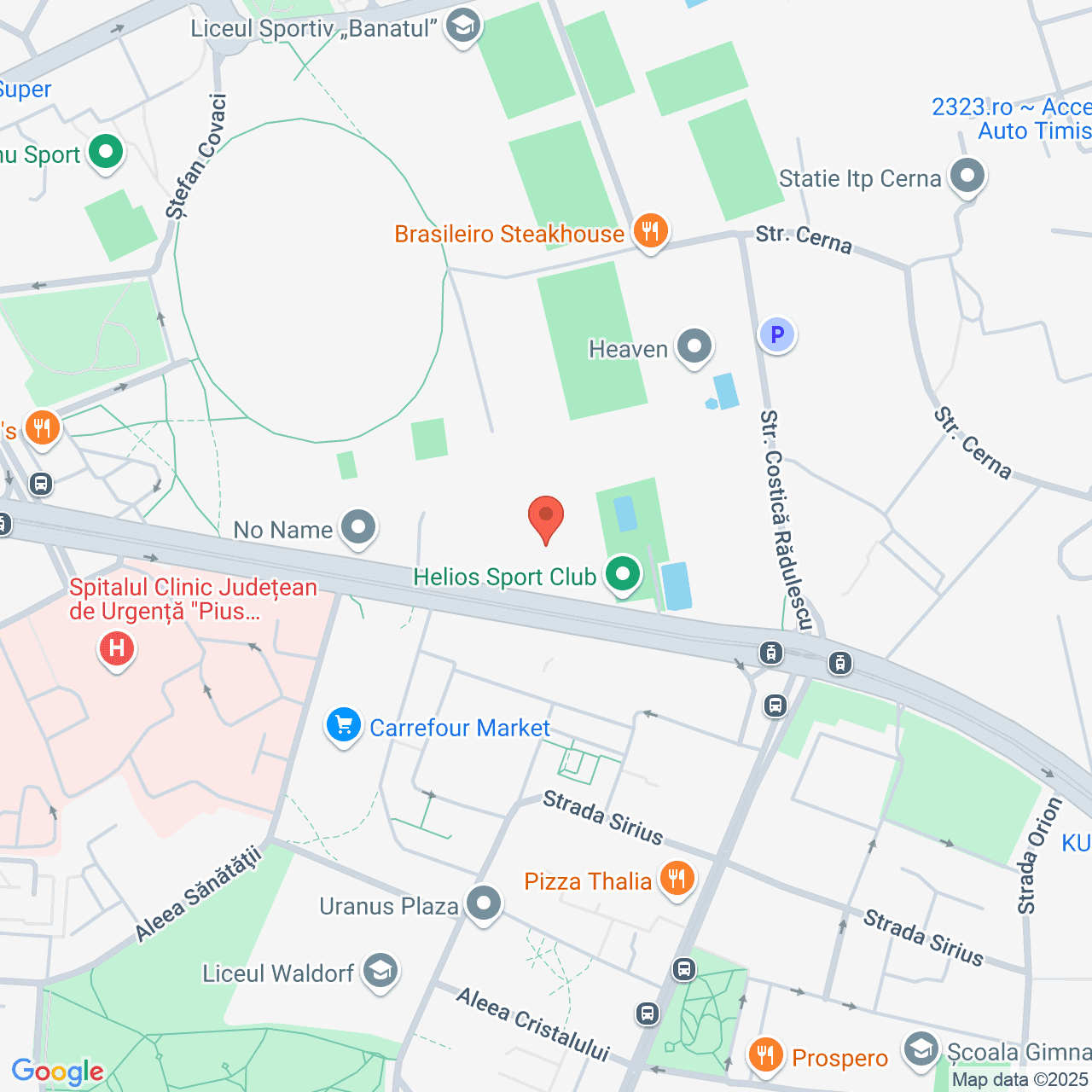 Poza harta streetview, zoom 16, adresa Timșoara, Bd. Liviu Rebreanu nr. 157, , judetul