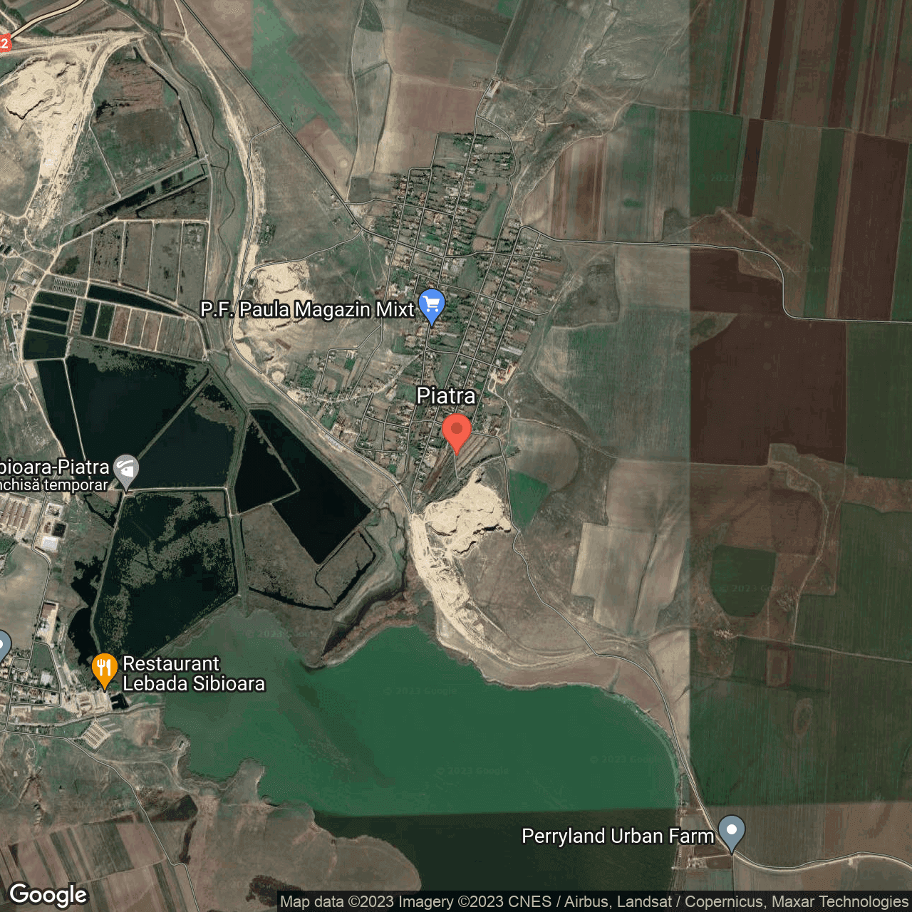 Poza harta hybrid, zoom 14, adresa Piatra Constanta, , judetul