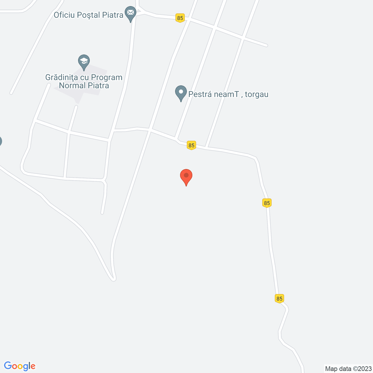 Poza harta streetview, zoom 16, adresa Piatra Constanta, , judetul