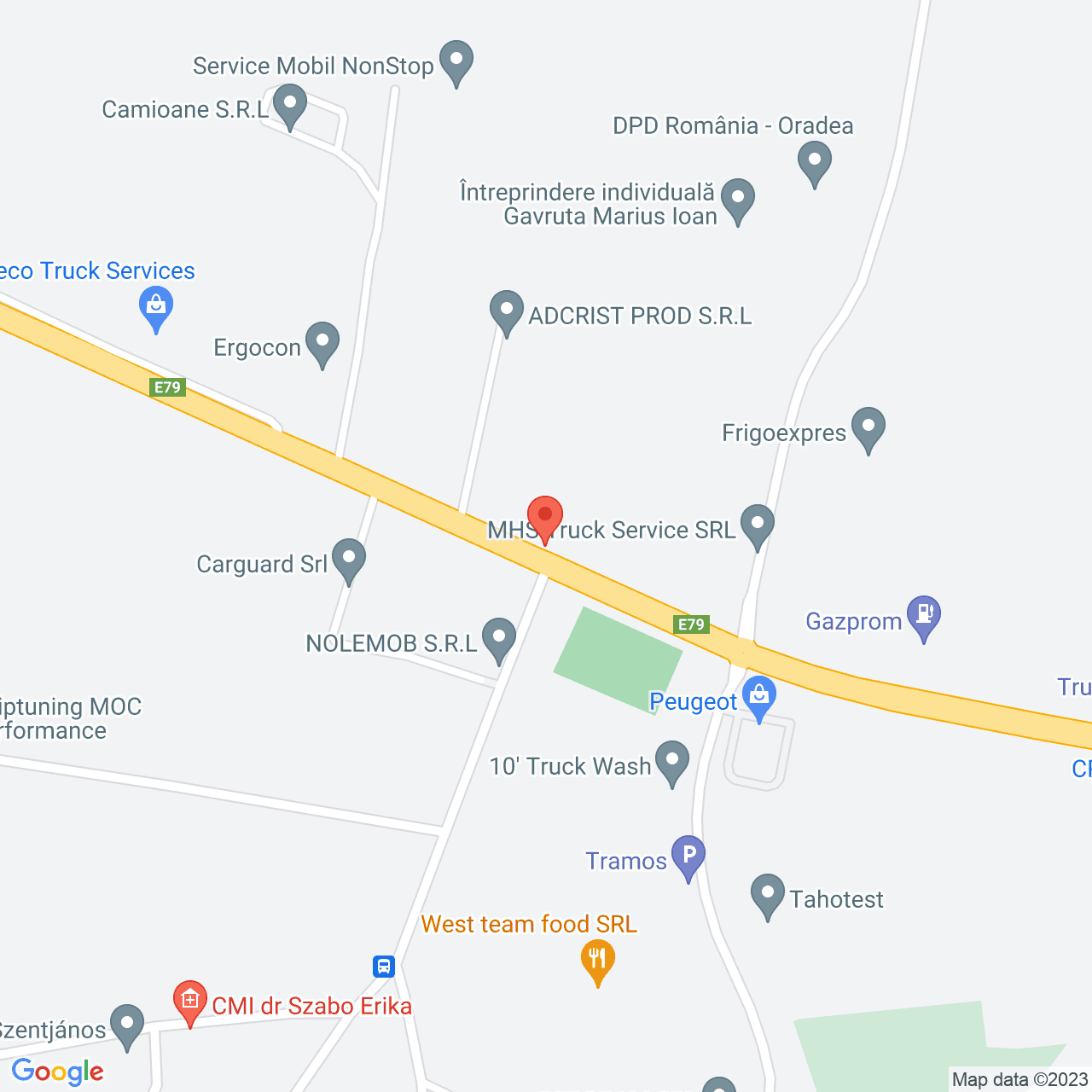 Poza harta streetview, zoom 16, adresa Bors, , judetul