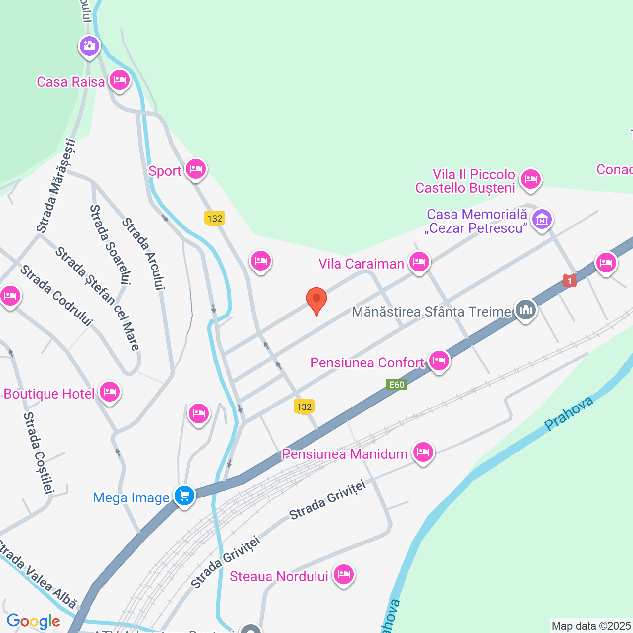 Poza harta streetview, zoom 16, adresa Buşteni, Str. Victoriei, nr. 11, Jud. Prahova, , judetul