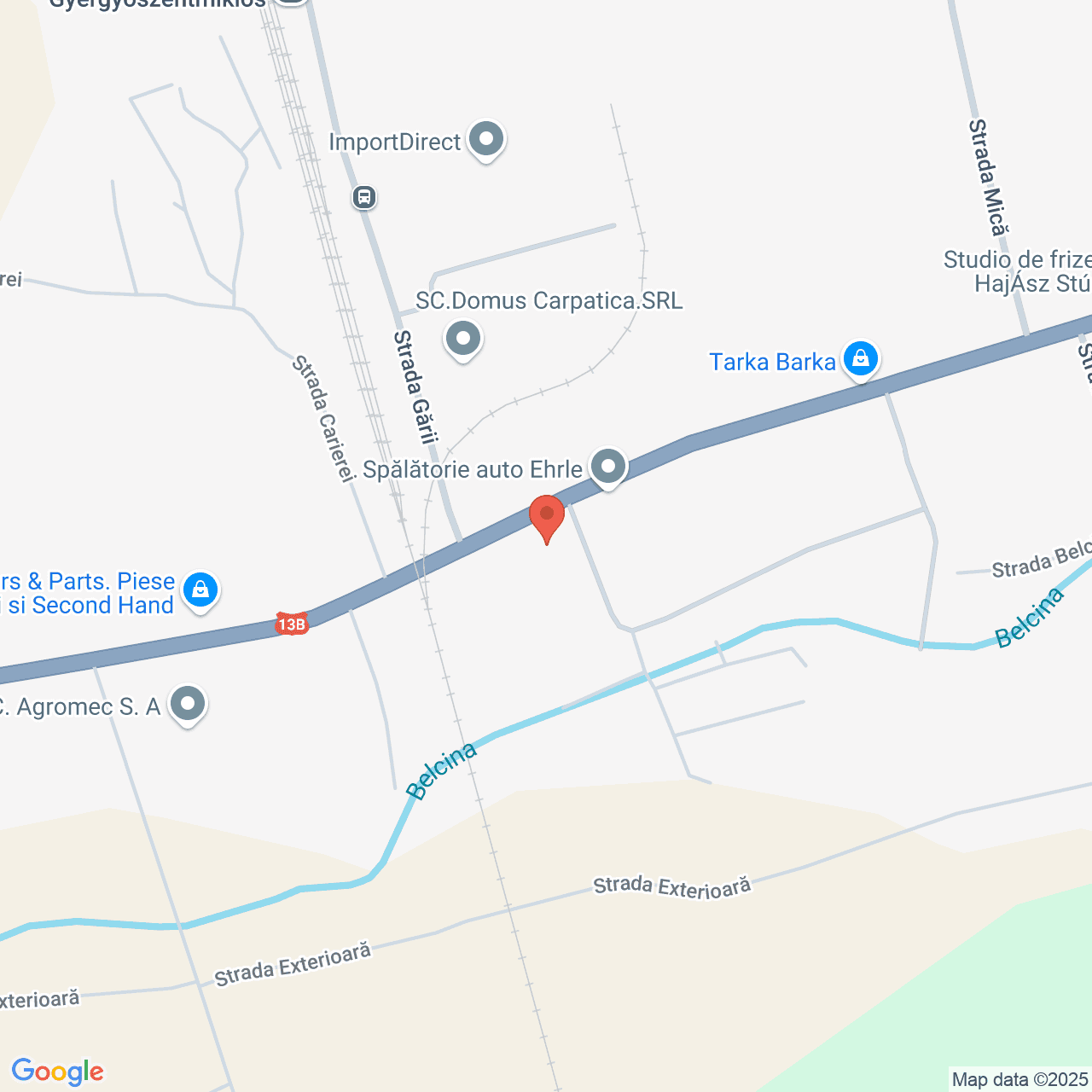 Poza harta streetview, zoom 16, adresa Gheorghieni, str. Kossuth Lajos 183, , judetul