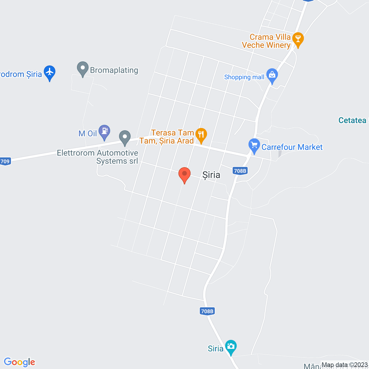 Poza harta streetview, zoom 14, adresa Siria Arad, , judetul